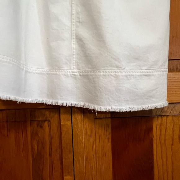 NWT JJill white denim sleeveless 1X women’s dress. - Picture 2 of 7